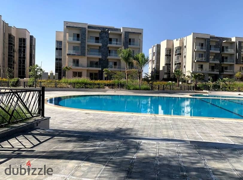 Apartment 160m + 66m garden for sale (immediate delivery) in Galleria Moon Valley Compound, Fifth Settlement 7