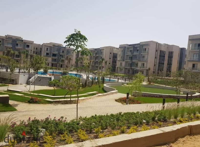 Apartment 160m + 66m garden for sale (immediate delivery) in Galleria Moon Valley Compound, Fifth Settlement 17