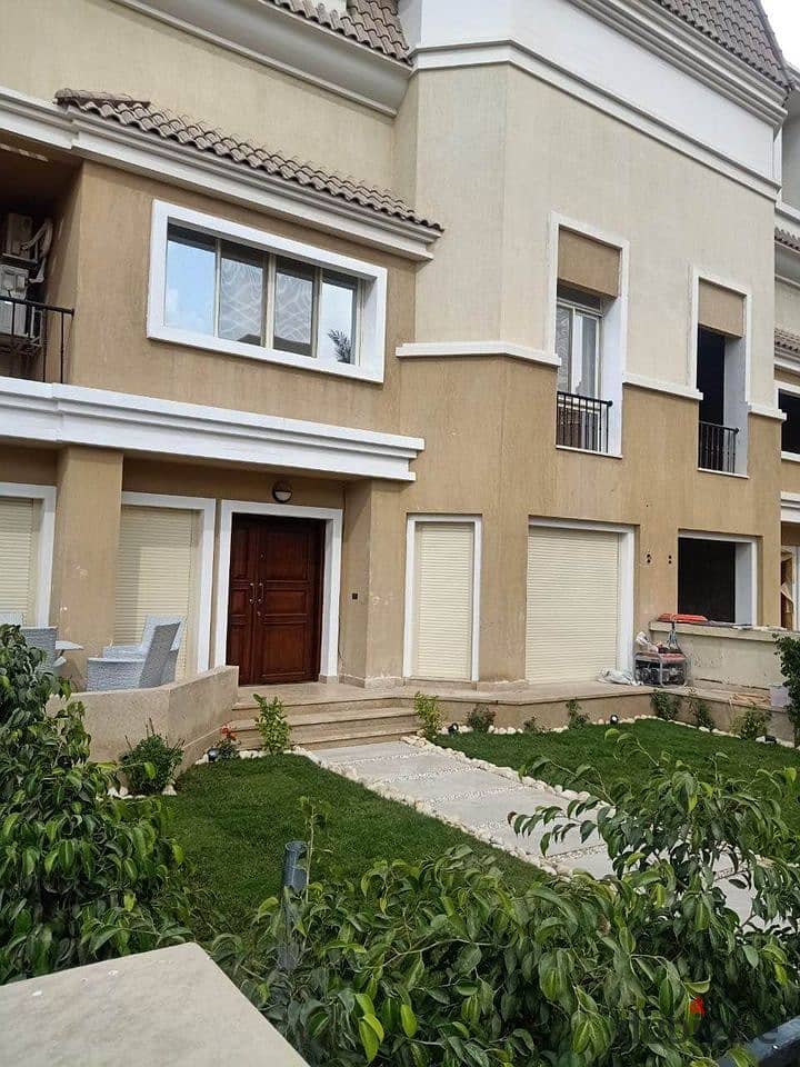 Villa (4 rooms) ground floor with garden for sale in Sarai Compound (42% cash discount available) 3