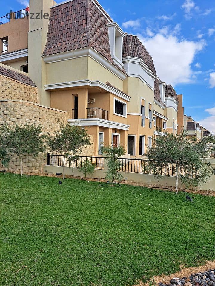 Villa (4 rooms) ground floor with garden for sale in Sarai Compound (42% cash discount available) 6