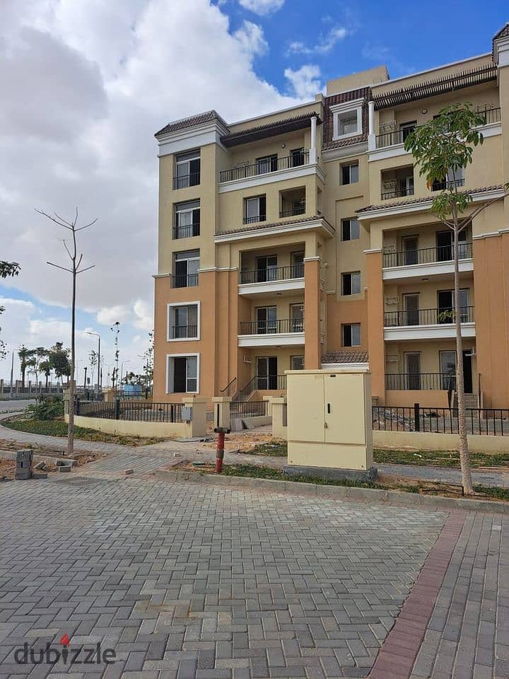 Apartment for sale in Sarai in front of Madinaty 1