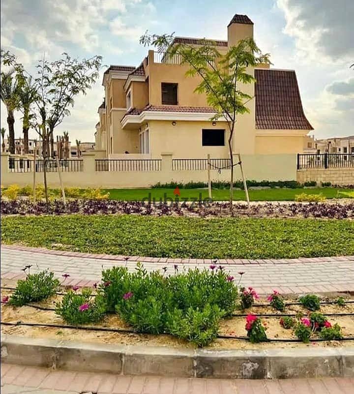 For sale, 212 sqm villa at a snapshot price in the #Saraه Compound with a cash discount of up to 42% 0