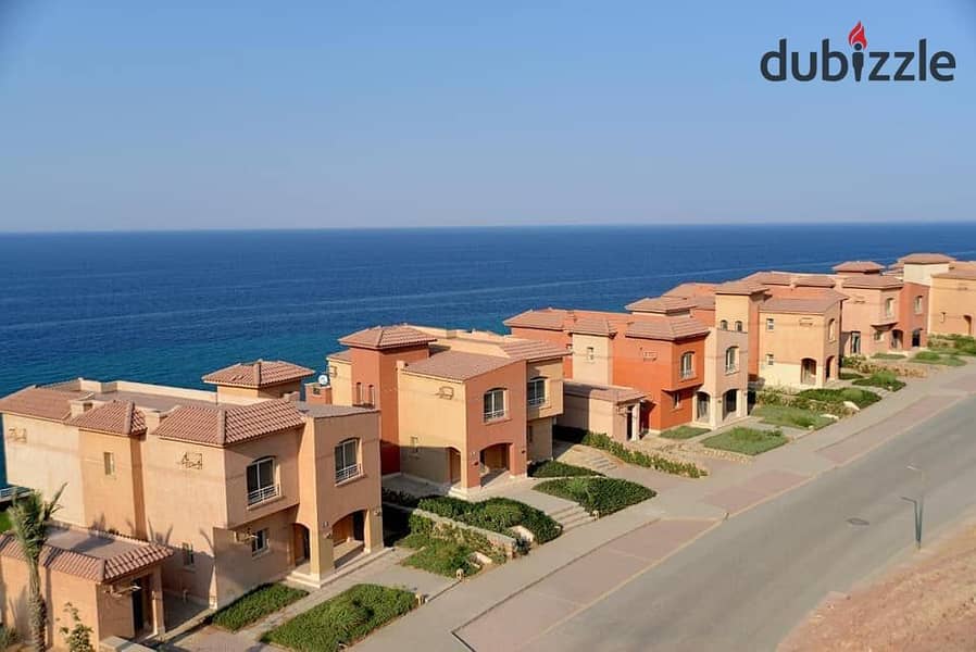 Down payment of 400,000, 2-room chalet for sale in Telal Ain Sokhna, sea view 0