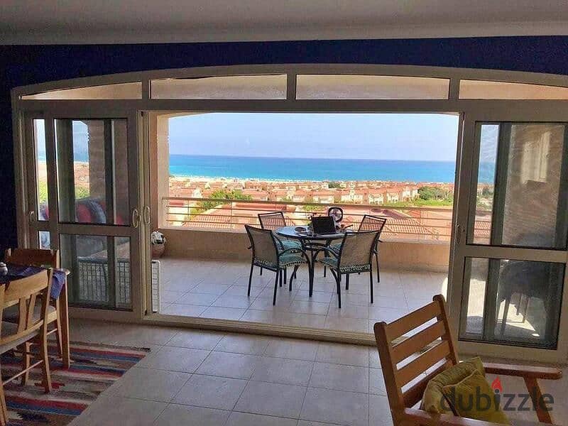 Down payment of 400,000, 2-room chalet for sale in Telal Ain Sokhna, sea view 12