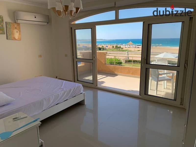 Chalet for sale (lowest price) in Telal Ain Sokhna, directly on the sea 9