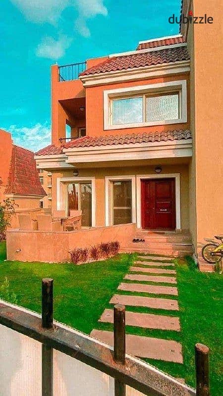 #للبيع S-Villa ف كمبوند سراي 240 متر اخر فيلا متاحة 6