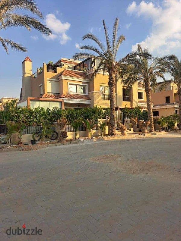 #للبيع S-Villa ف كمبوند سراي 240 متر اخر فيلا متاحة 8