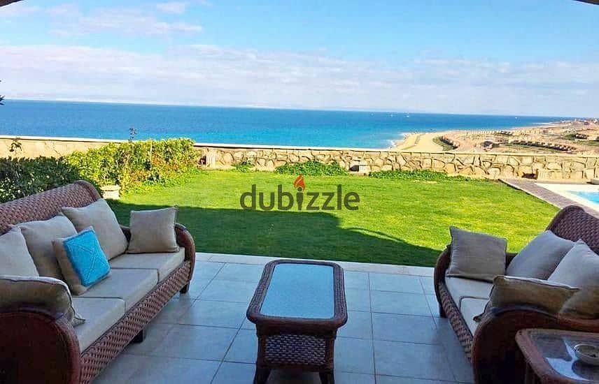 5% down payment 2-room chalet in Telal Sokhna, overlooking the sea 1