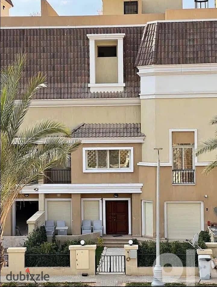 Villa for sale (at an apartment price with less down payment) Saray, directly next to Madinaty 4