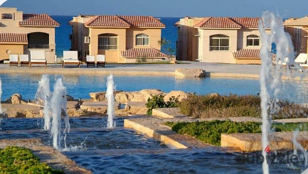 Pay a down payment of 1,400,000 and own a ground floor chalet + private garden in Ain Sokhna 6