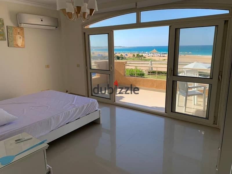 مقدم 400 الف شاليه 2 غرفة sea view فى Telal Ain Sokhna 14