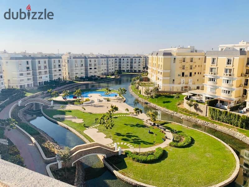 اي فيلا جاردن 287م كورنر موقع متميز جدا نصف تشطيب ماونتن فيو هايد بارك Mountain view hyde park 1