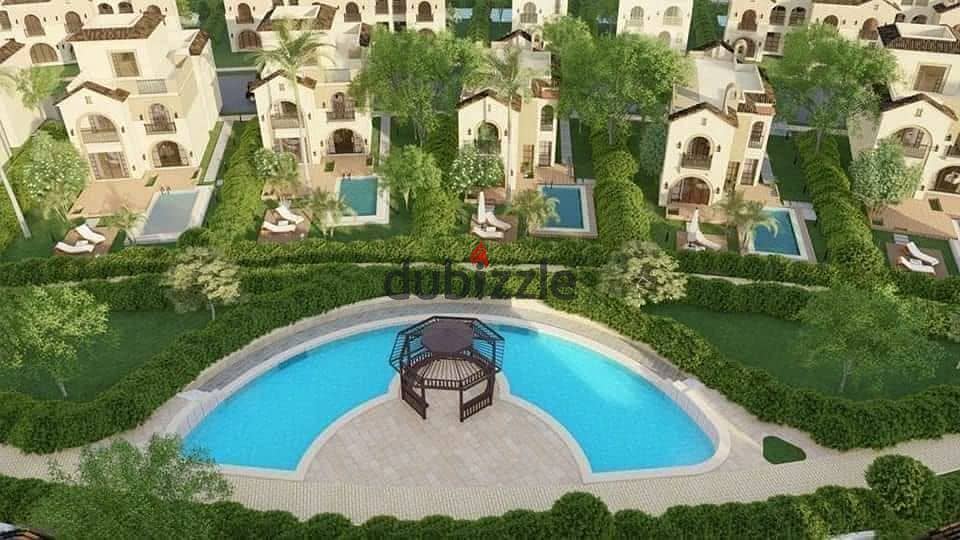 Villa for sale with 42% discount in New Cairo from MNHD - SARAI 4