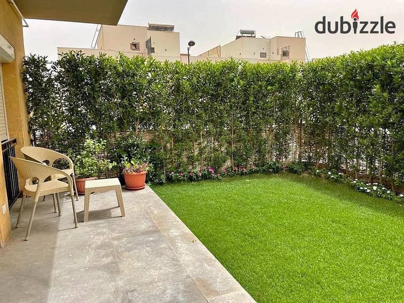 apartment 105 m+ a 68 m garden next to Almaza City Center 1