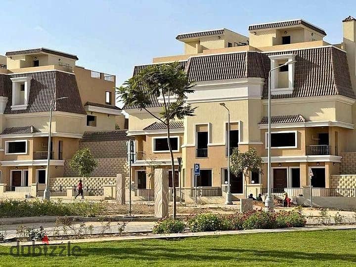 For sale the Last standalone villa175m, Sarai Compound, Esse Phase, directly on the Suez Road 4