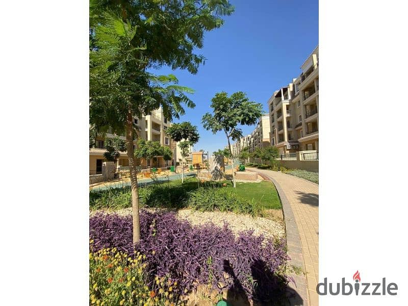 Studio for sale with a private garden and a down payment of 300,000 EGP on Suez Road. 8