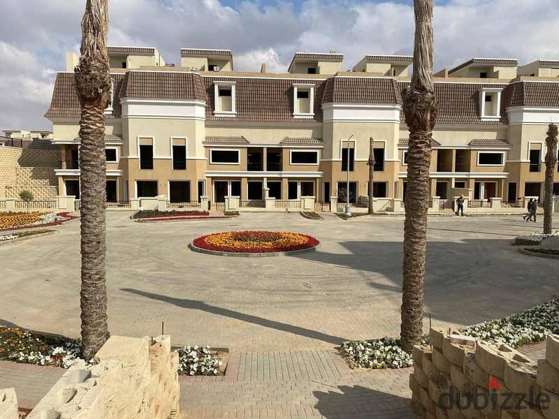 With a 10% down payment and installments, you can move to Sarai New Cairo 0