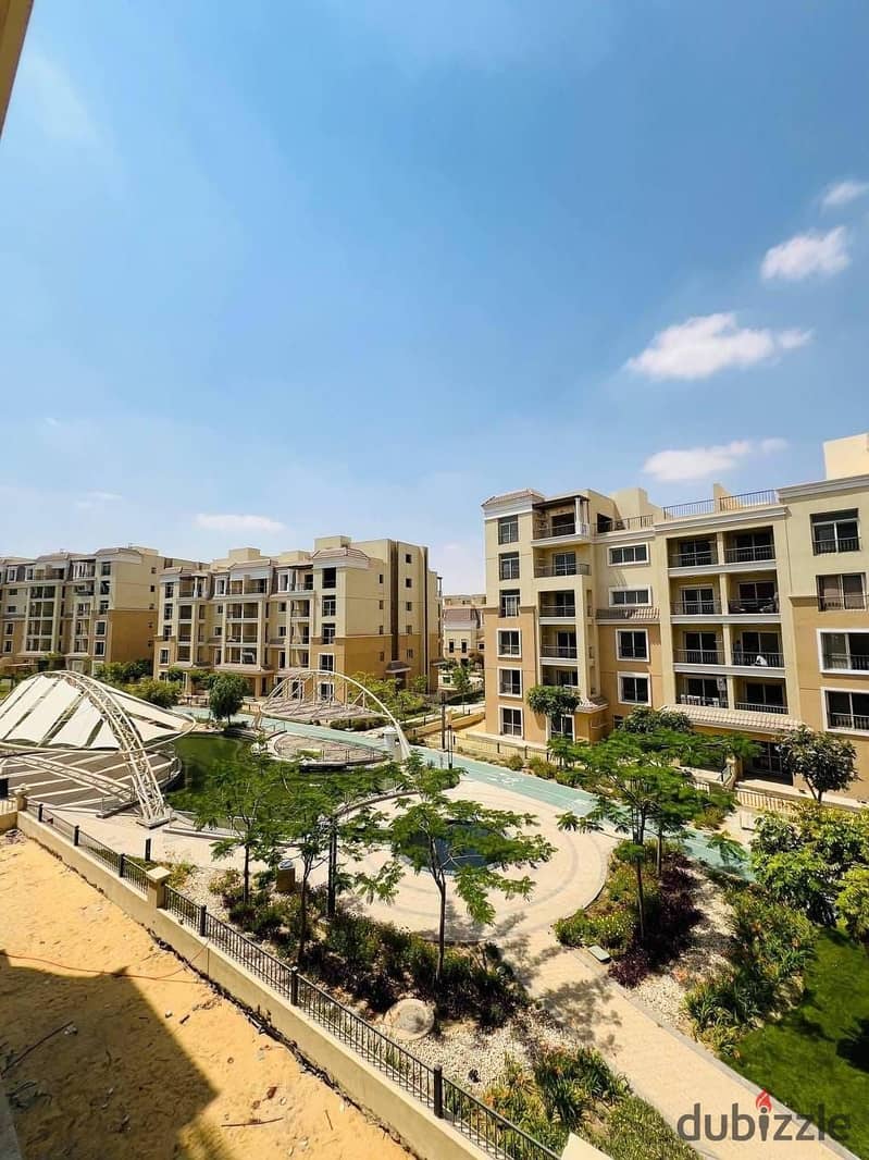 With a down payment of 426K , own the last 81 m studio next to Madinaty in Sarai Compound 1