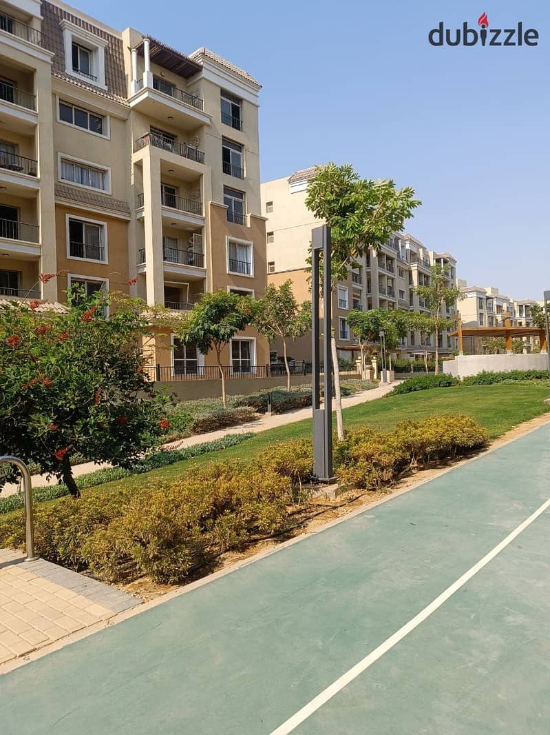 With a down payment of 426K , own the last 81 m studio next to Madinaty in Sarai Compound 3