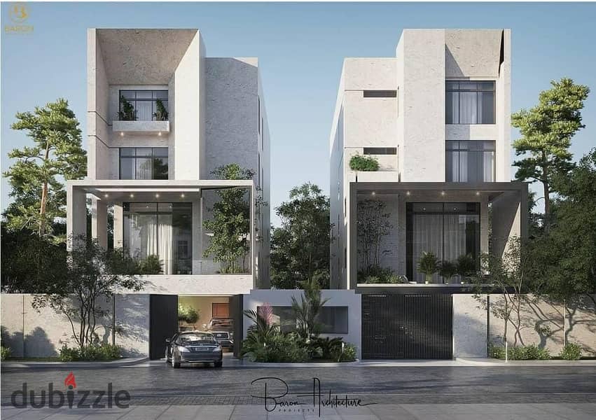 فيلا 224م للبيع في زايد الجديده بمقدم 10% في كمبوند Moon Hills 11