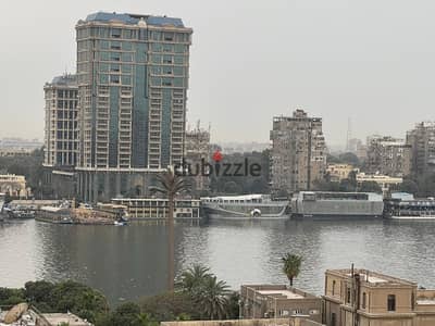 3-bedroom apartment overlooking the Nile for rent furnished in Manial