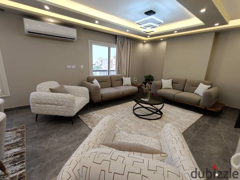 Furnished hotel apartment for rent in Mohandiseen, Nile View 37