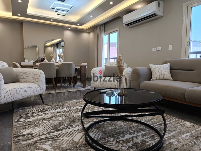 Furnished hotel apartment for rent in Mohandiseen, Nile View 38