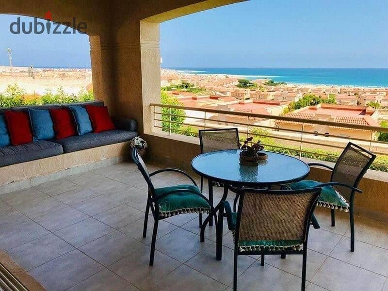 Chalet for sale directly on the sea in installments in Telal Ain Sokhna Village 2