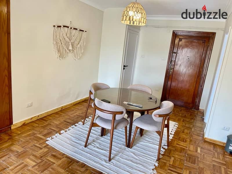 Modern furnished apartment for daily rent in Zamalek, overlooking the Nile 17