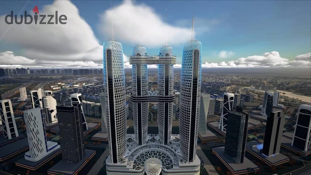 محل للبيع 48م مفتوح على لاند سكيب بأبراج نايل بيزنيس تاورز nile business towers 6