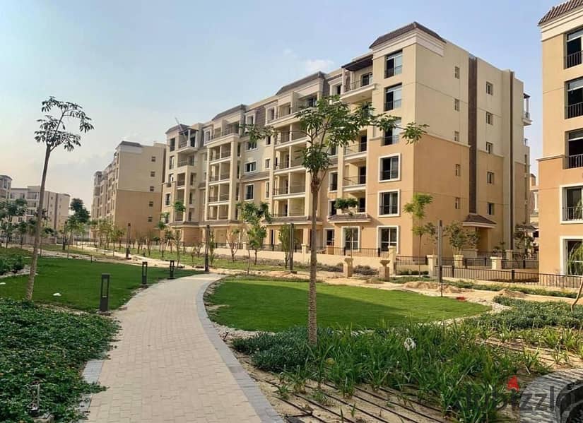 Down payment of 410,000 apartments for sale in New Cairo, without interest, installment 6