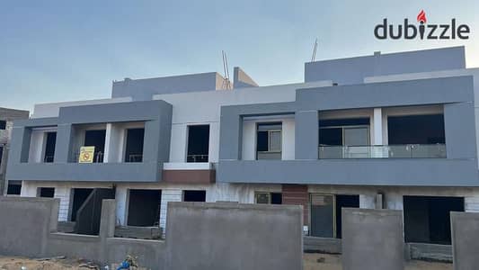 Villa ready for inspection for sale in Blue Fire Compound, installments over 7 years