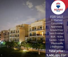 El Khamayl Compound    Apartment  For Sale  163m