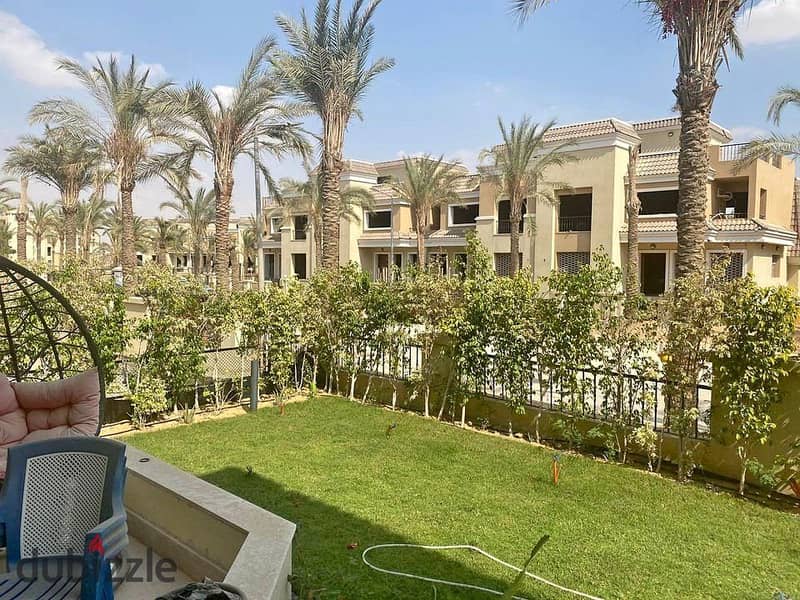 فيلا 210م فيو عالنادى و لاند سكيب قسط 8 سنين ب سراي القاهرة الجديدة sarai new cairo 2