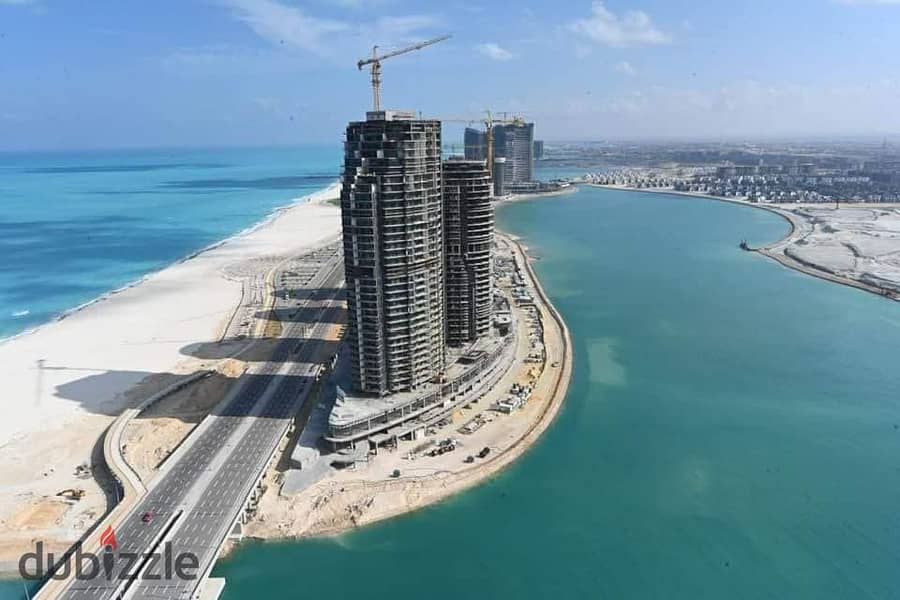 شقة للبيع فى العلمين الجديدة 117م شايفة البحر قسط 7 سنين New Alamein city edge الساحل الشمالي العلمين الجديدة 5