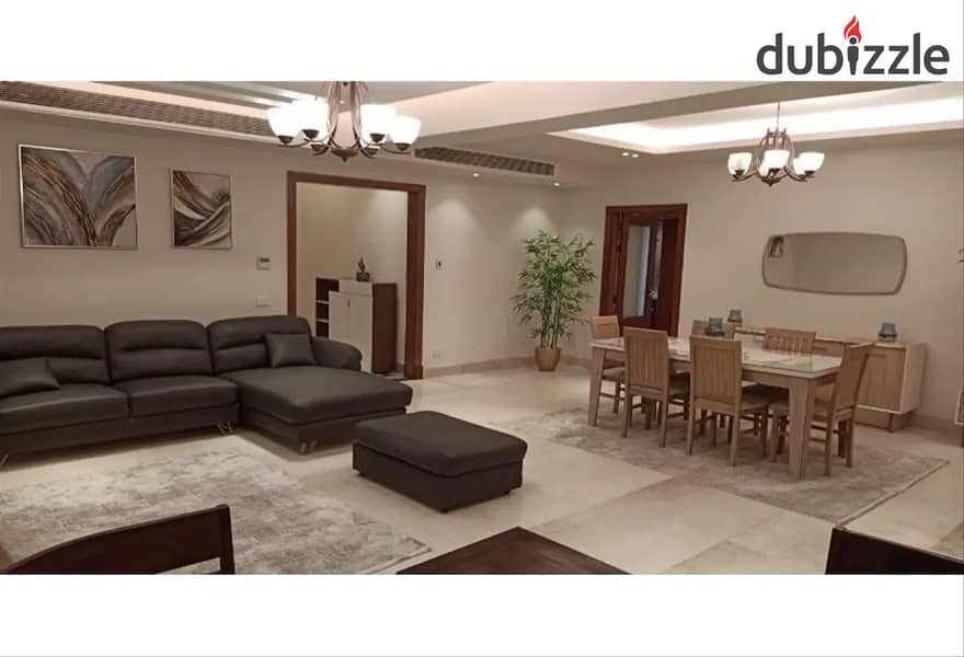 163 sqm apartment, fully finished, for sale, furnished, in Water Way, Fifth Settlement 0