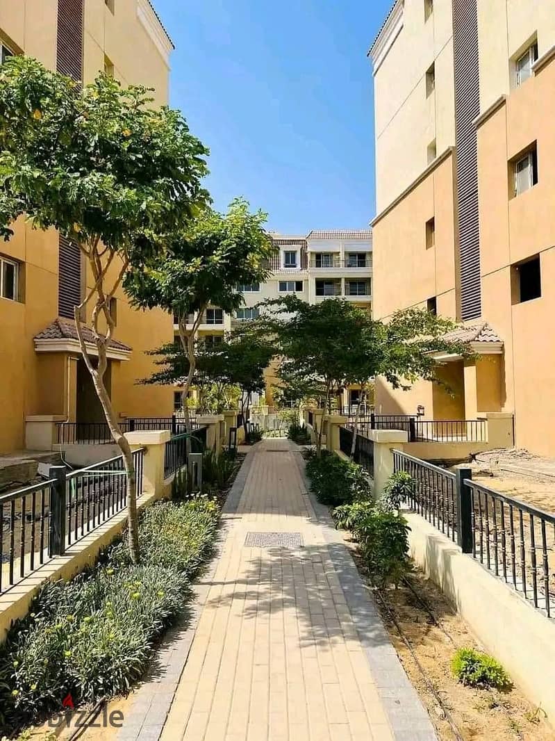 With 1M Down Payment only, 131 sqm Apartment + 174 sqm Garden for sale in Sarai 6