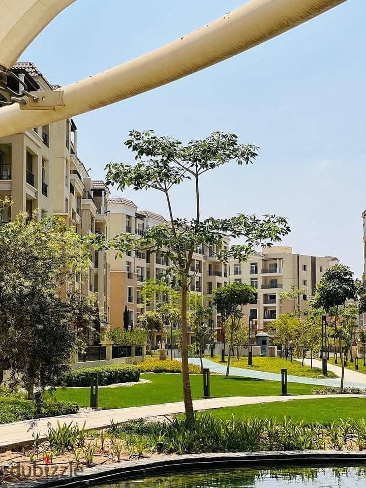 With 1M Down Payment only, 131 sqm Apartment + 174 sqm Garden for sale in Sarai 8