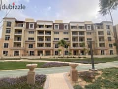 Apartment 2-BR for sale, repeated floor, landscape view, in Sarai, next to Madinaty, with a down payment of 629K 0