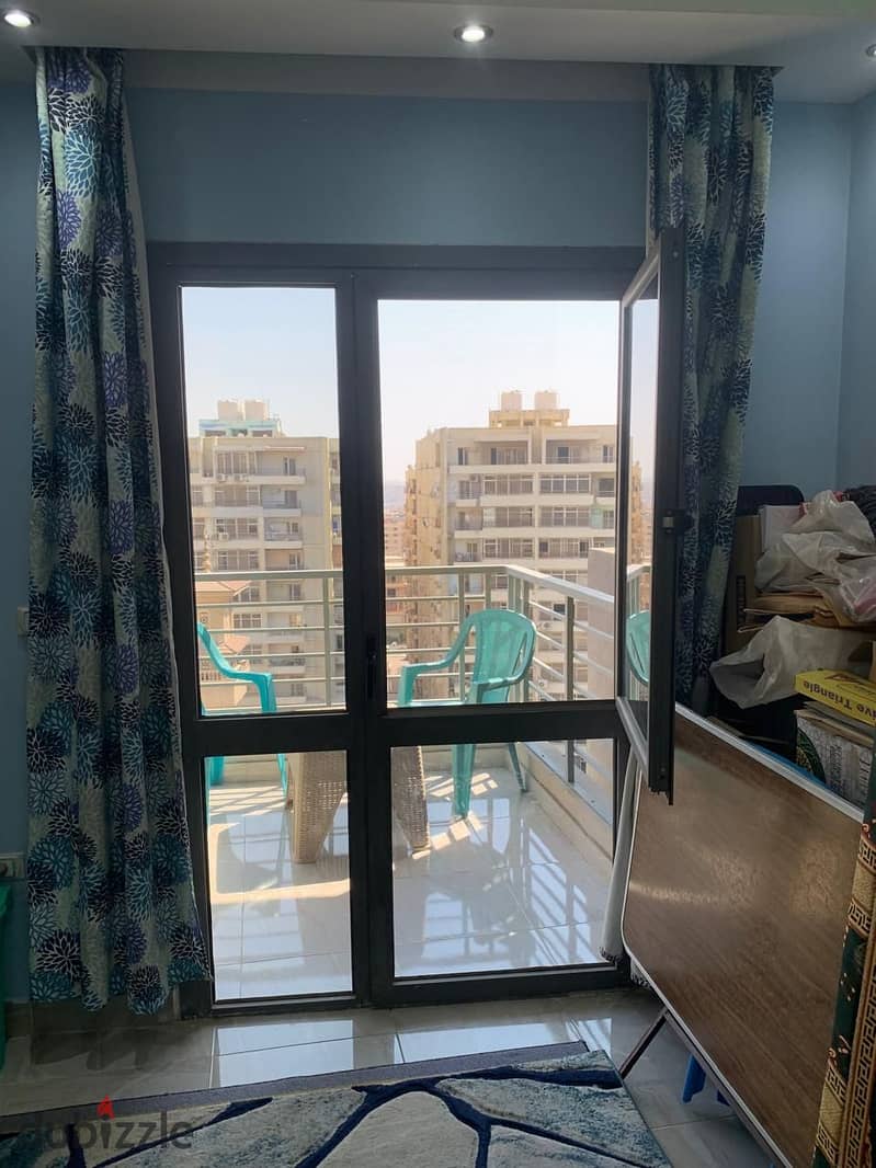 Apartment for sale in Ashgar Darna Compound on the Ring Road, near Carrefour Maadi and Sokhna Road   Ultra super deluxe finishing 4