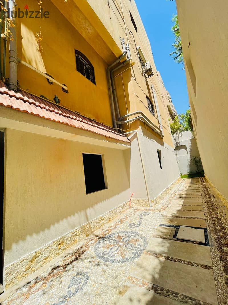 Basement apartment for sale in Al Yasmine Villas near Mohamed Naguib Axis  Private entrance 5