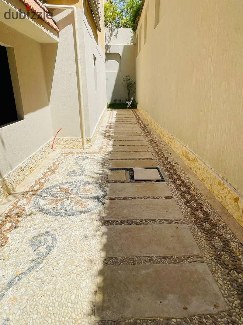 Basement apartment for sale in Al Yasmine Villas near Mohamed Naguib Axis  Private entrance 17