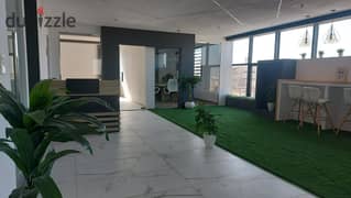 Administrative office for rent in Al Tagamoa, near Sokhna Road and Mohamed Naguib Axis 0