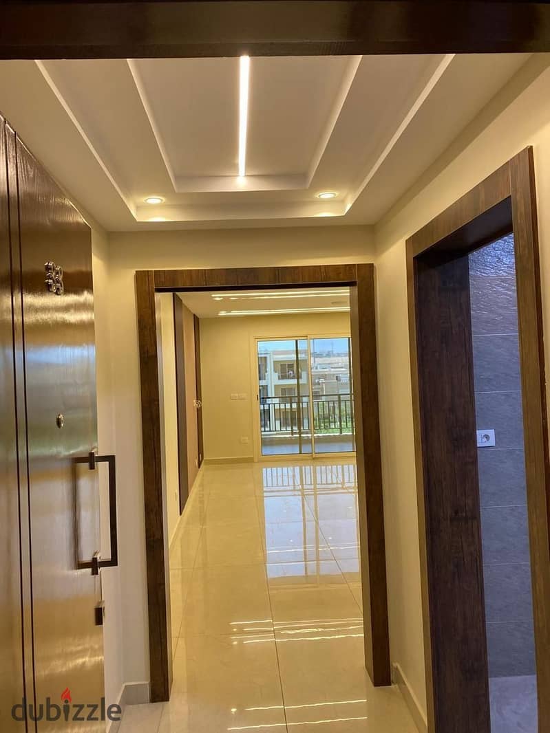 Apartment for rent with air conditioning in Taj City Compound  Ultra super luxury finishing Area: 115 m2 1