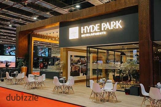 شقة للبيع 179متر تكملة اقساط كمبوند هايد بارك  بالتجمع الخامس hyde park 1