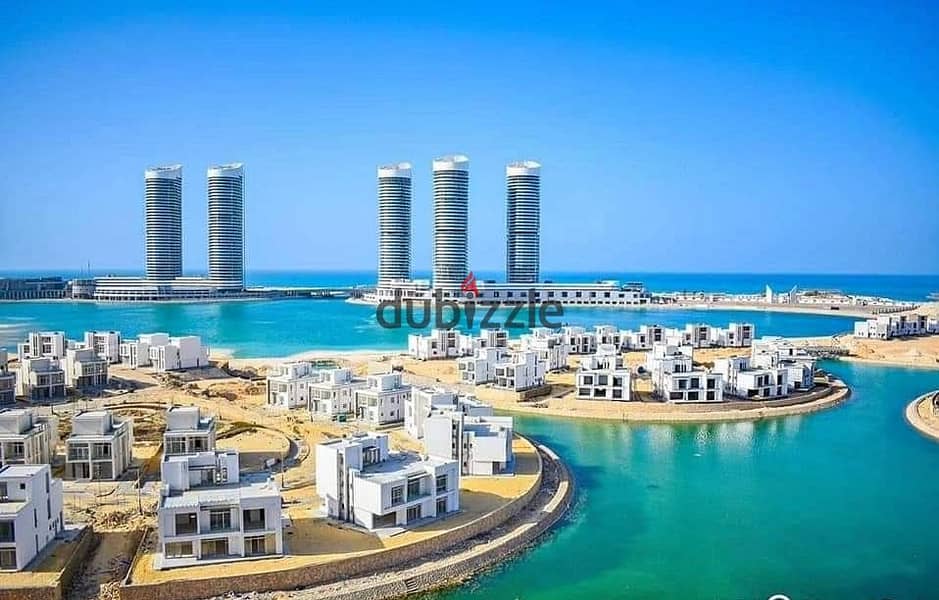 شقة استلام فوري فى العلمين الجديدة متشطبة قسط على 7 سنين city edge new alamein 5