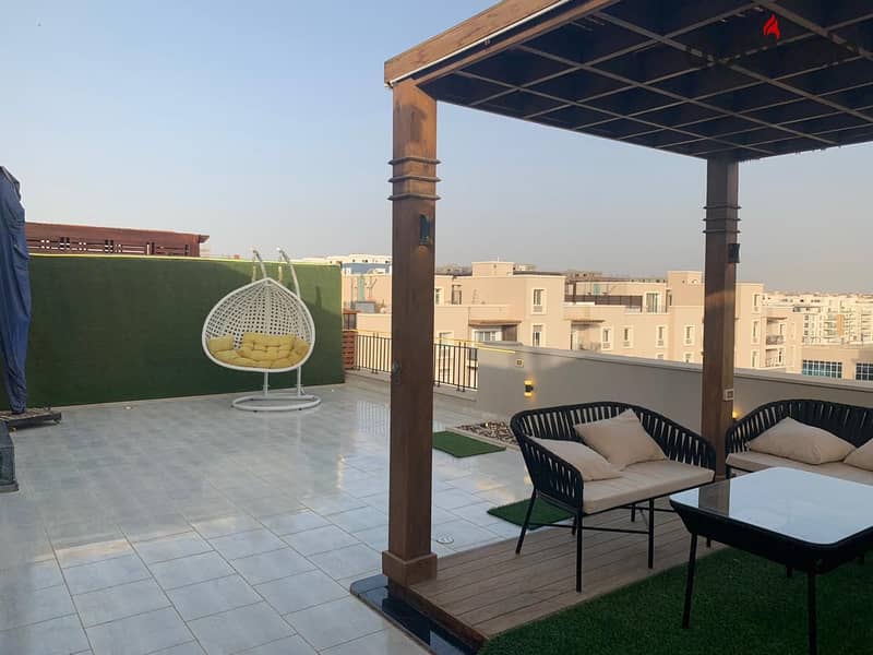 Studio for Rent in October Plaza  استديو للايجار مفروش كمبوند اكتوبر بلازا 14