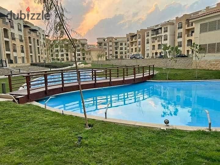 Apartment for sale in installments in a very special location on the landscape in Mostaqbal City, Compound (Saray), Emdad, Fifth Settlement 4