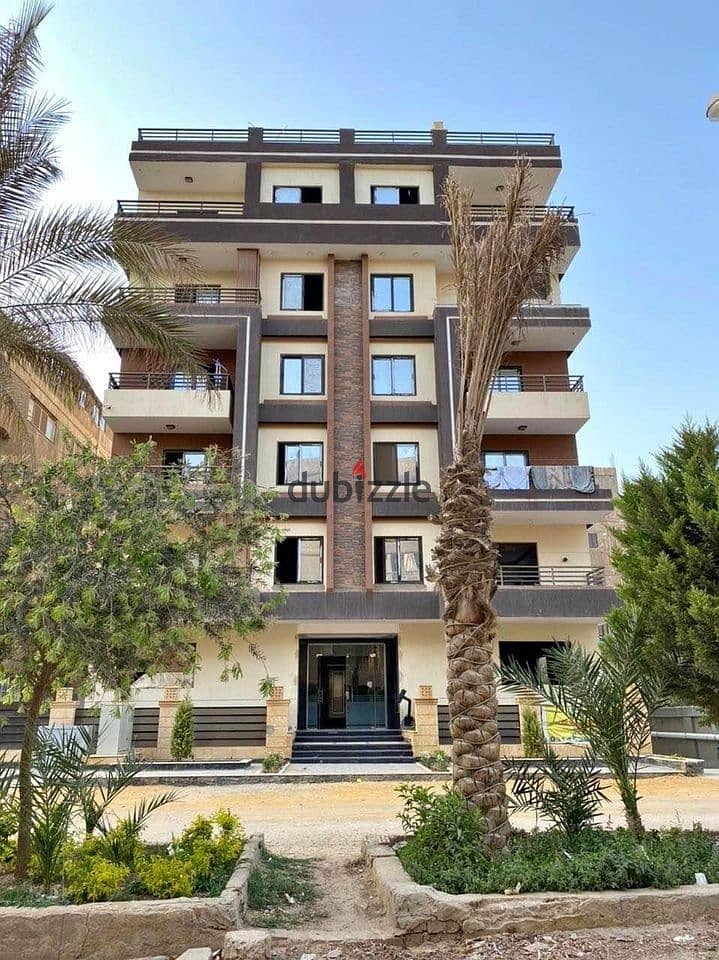 Apartment in the best compounds in Cairo, super deluxe finished, with air conditioners + convenient installments 11