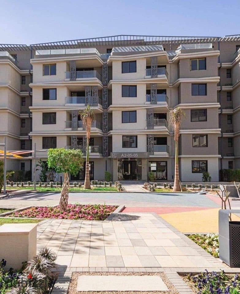 Apartment for sale, immediate receipt in installments, in a very special location on the Landscape in October Compound (Badya Palm Hills) 0